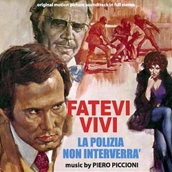 Fatevi Vivi: La Polizia non Interverr Soundtrack (Piero Piccioni) - CD cover