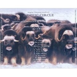 Arctic Circle Soundtrack (Alan Williams) - CD Back cover