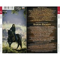Flicka Soundtrack (Aaron Zigman) - CD Back cover