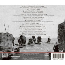 L'Impero del Sole Soundtrack (Angelo Francesco Lavagnino) - CD Back cover
