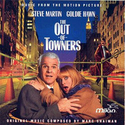 The Out-of-Towners Soundtrack (Marc Shaiman) - CD cover