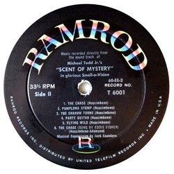 Scent of Mystery Soundtrack (Harold Adamson, Mario Nascimbene, Jordan Ramin) - cd-inlay