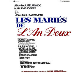 Les Maris de l'An Deux Soundtrack (Michel Legrand) - CD Back cover