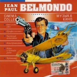 Jean-Paul Belmondo: Cinema Collection Soundtrack (Michel Colombier, Vladimir Cosma, Georges Delerue, Francis Lai, Ennio Morricone, Philippe Sarde) - CD cover