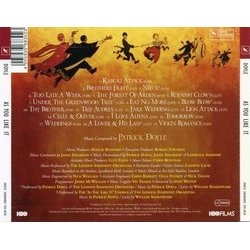 As You Like It Soundtrack (Patrick Doyle) - CD Back cover