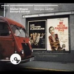 Les Tontons flingueurs / Ne nous fchons pas / Les Barbouzes Soundtrack (Michel Magne) - CD cover