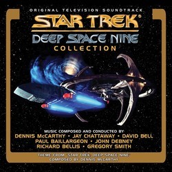 Star Trek: Deep Space Nine Soundtrack (Paul Baillargeon, David Bell, Richard Bellis, Jay Chattaway, John Debney, Dennis McCarthy, Gregory Smith) - CD cover