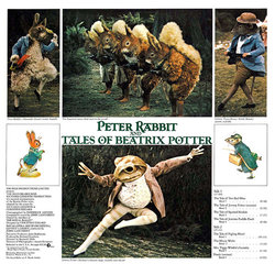 Peter Rabbit and Tales of Beatrix Potter Soundtrack (John Lanchbery) - CD Back cover