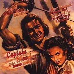 Captain Blood Soundtrack (Erich Wolfgang Korngold) - CD cover