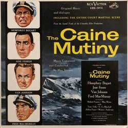 The Caine Mutiny Soundtrack (Max Steiner) - CD cover