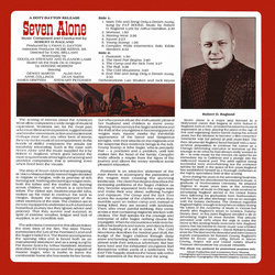 Seven Alone Soundtrack (Robert O. Ragland) - CD Back cover