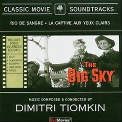 The Big Sky Soundtrack (Dimitri Tiomkin) - CD cover