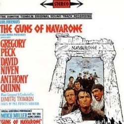 The Guns of Navarone Soundtrack (Dimitri Tiomkin) - CD cover