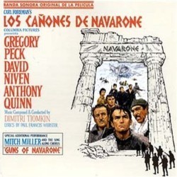 Los Caones de Navarone Soundtrack (Dimitri Tiomkin) - CD cover