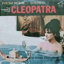 The Themes from Cleopatra Soundtrack (Georges Auric, Alex North, John Scott) - CD cover