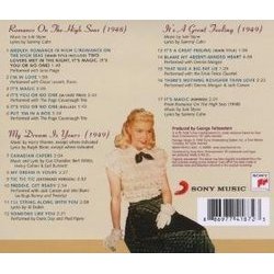 Doris Day - It's Magic Soundtrack (Various Artists, Doris Day) - CD Back cover
