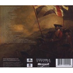Age of Empires III Soundtrack (Kevin McMullan, Stephen Rippy) - CD Back cover