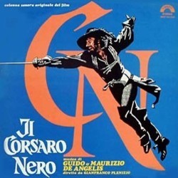 Il Corsaro Nero Soundtrack (Guido De Angelis, Maurizio De Angelis) - CD cover