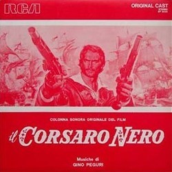 Il Corsaro Nero Soundtrack (Gino Peguri) - CD cover