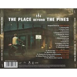 The Place Beyond the Pines Soundtrack (Mike Patton) - CD Back cover