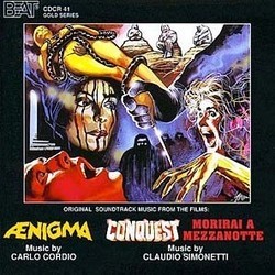 nigma / Conquest / Morirai a Mezzanotte Soundtrack (Carlo Maria Cordio, Claudio Simonetti) - CD cover