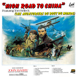 High Road to China Soundtrack (John Barry) - CD Back cover