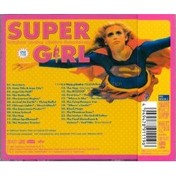 Supergirl Soundtrack (Jerry Goldsmith) - CD Back cover