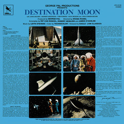 Destination Moon Soundtrack (Leith Stevens) - CD Back cover