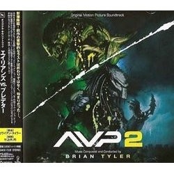 AVP 2 Soundtrack (Brian Tyler) - CD cover