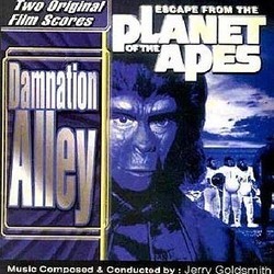 Escape from the Planet of the Apes / Damnation Alley Soundtrack (Jerry Goldsmith) - CD cover