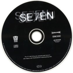 Se7en Soundtrack (Various Artists, Howard Shore) - cd-inlay
