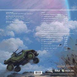 Halo: Combat Evolved Soundtrack (Martin O'Donnell, Michael Salvatori) - CD Back cover