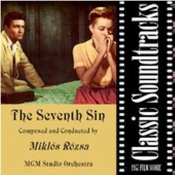 The Seventh Sin Soundtrack (Mikls Rzsa) - CD cover