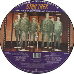 Star Trek Soundtrack (Alexander Courage) - CD Achterzijde
