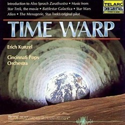 Time Warp Soundtrack (Alexander Courage, Tommy Dorsey, Jerry Goldsmith, Aram Khachaturian, Stu Phillips, Johan Strauss, Richard Strauss, John Williams) - CD cover