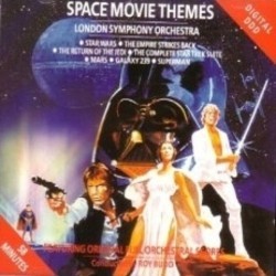 Space Movie Themes Soundtrack (Roy Budd, Alexander Courage, Jerry Goldsmith, Gustav Holst, James Horner, John Williams) - CD cover