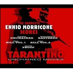 Quentin Tarantino Unchained Soundtrack (Ennio Morricone) - CD cover