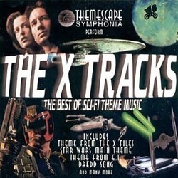 The X Tracks: The Best of Sci-Fi Themes Soundtrack (Various Artists) - CD cover