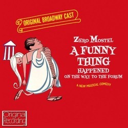 A Funny Thing Happened on The Way To The Forum Soundtrack (Stephen Sondheim, Stephen Sondheim) - CD cover