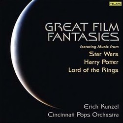Great Film Fantasies Soundtrack (Howard Shore, John Williams) - CD cover