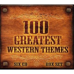 100 Greatest Western Themes Soundtrack (Various Artists) - CD cover
