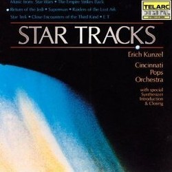Star Tracks Soundtrack (Alexander Courage, John Williams) - CD cover