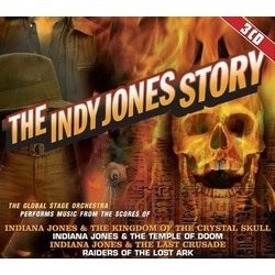The Indy Jones Story Soundtrack (John Williams) - CD cover