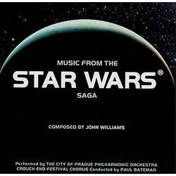 Music from the Star Wars Saga Soundtrack (John Williams) - CD cover