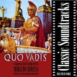 Quo Vadis Soundtrack (Mikls Rzsa) - CD cover