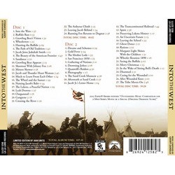 Into the West Soundtrack (Geoff Zanelli) - CD Back cover