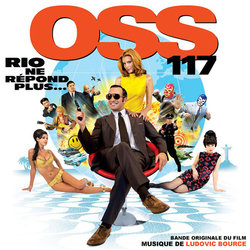 OSS 117 : Rio ne rpond plus... Soundtrack (Ludovic Bource) - CD cover