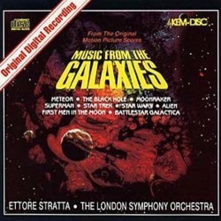 Music from the Galaxies Bande Originale (Richard Band, John Barry, Jerry Goldsmith, Laurie Johnson, Stu Phillips, Laurence Rosenthal, John Williams) - Pochettes de CD