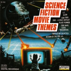 Science Fiction Movie Themes Soundtrack (Various Artists) - CD cover