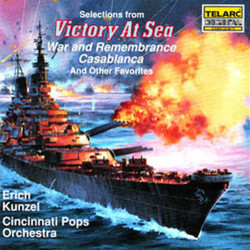 Victory At Sea Soundtrack (Richard Addinsell, Malcolm Arnold, Robert Cobert, Jerry Goldsmith, Ron Goodwin, Richard Rodgers, Max Steiner) - CD cover